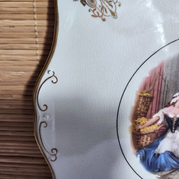 Cries of London Plate Sweet Orange 11 3/4" Collectible Staffordshire England - Picture 5 of 12